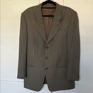 MANI By Giorgio Armani 3 Button Italian Blazer Jacket  100% virgin Wool Size 40R